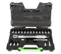 SET DA 21 PUNTE E ADATTATORI 1/4" CON CHIAVE DINAMOMETRICA