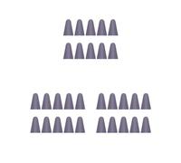 Set da 3 10 tappi per pennini professionali e pratici per penne ad alta sensibilità, facili da installare, colore: viola lavanda