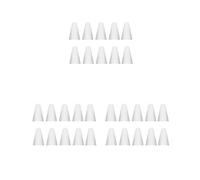 Set da 3 10 tappi per pennini professionali resistenti ai graffi per penna capacitiva per penna capacitiva ad alta sensibilità per computer, trasparente