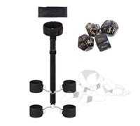 Set da 3 cinghie regolabili per yoga, cinghie per lo stretching di mani e piedi, cinghie elastiche per il fitness, allenamento della forza