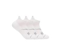 HOKA - No-Show Run Sock 3-Pack - Calze da running Unisex XL | EU 46|50 bianco