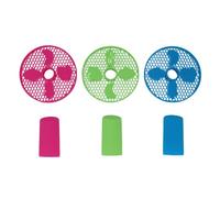 Set da 3 pezzi con coperchio per maniglia e vassoio raccogligocce, vassoio raccogligocce in silicone per macchina per granite con design che si illumina al buio per macchina per