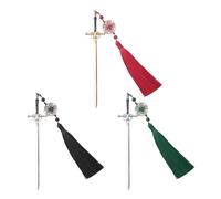 Set Da 3 Pezzi Di Forcine Per Spade Antiche, Forcine Per Nappe Retrò, Forcine Per Capelli Updo, Forcine Per Spade In Metallo, Accessori Per Capelli Alla Moda