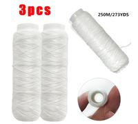 Set da 3 pezzi di lenza da pesca invisibile con scatola di immagazzinaggio - Bobina da 0,2 mm 250 m/273 iarde, lenza resistente per il fissaggio sicuro 'esca, attrezzatura da pesca per lancio
