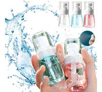 Set da 3 pezzi: flacone spray a nebbia ultra fine, piccolo flacone spray con atomizzatore per alcol, tre misure (30 ml/60 ml/100 ml), ce n'è sempre uno adatto a te, spray a nebbia fine riutilizzabile 