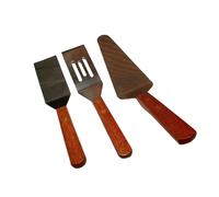 Set da 3 pezzi in acciaio inox mini spatole per biscotti e paletta per torta