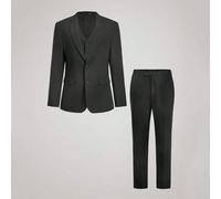 Set da 3 pezzi in tweed spina di pesce autunno/inverno da uomo di Furuyal, completo formale slim fit monopetto in tinta unita per gentiluomini, giacca, gilet e pantaloni adatti per matrimoni, feste e