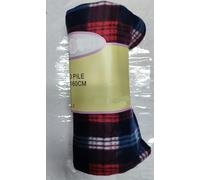 Set da 3 pezzi Plaid pile morbido soffice leggero trama scozzese. Varie misure