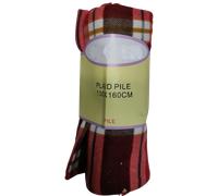 Set da 3 pezzi Plaid pile morbido soffice leggero trama scozzese. Varie misure