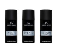 Set Da 3 pz Roberto Capucci Deodorante Spray Evento Uomo 150 ml.