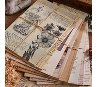 Set da 30 pezzi di materiale in stile retrò, foto retrò, sfondi decorativi, materiale per quaderni, decorazione stile Ins, note fai-da-te 3Pcs-Ancient Information+Classical Planets+Fantasy Movement,Cl