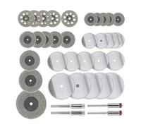 Set da 36 pezzi di lame diamantate for mini seghe in acciaio inossidabile, legno, vetro e ceramica