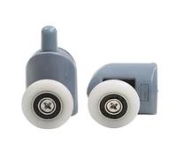 Set da 4-8 pezzi di pulegge for cabine doccia/rulli for cabine doccia/guide/ruote/pulegge diametro 20 mm / 22 mm / 23 mm / 25 mm / 27 mm(4 upper 4pcs lower,27MM_6MM)