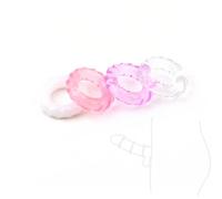 Set da 4 anelli di allenamento per le dita con filettatura, anelli per il potenziamento della forza, attrezzi per l’allenamento delle mani in silicone