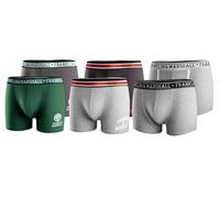 Set Da 4 Boxer Da Uomo Franklin & Marshall: Grigio E Grigio-antracite Taglia M