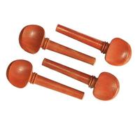Set Da 4 Pezzi Di Pomelli E Piroli Per Violino, Materiale Giuggiola, Accessori Professionali Per Strumenti Violino, Nero (Color : 1/2)