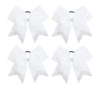 Set da 4 pezzi Papillon con strass Fascia for capelli Cheer Performance Party Accessorio for quotidiano for frac colori brillanti Per Cheerleaders(Color 1)