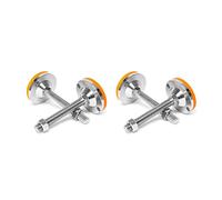 Set Da 4 Pezzi, Piedini Di Livello Regolabili Antiscivolo, Gambe Con Vite Di Livellamento, Treppiede, Adatto for Mobili, Banchi Da Lavoro, Gamba Di Supporto for Macchinari E Attrezzature