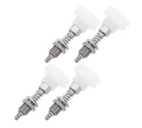 Set Da 4 Pinza a Ventosa Pneumatica Industriale Adattatore per Automazione | Silicone, Gomma e Ferro, Montaggio Filettato, per Linee di Assemblaggio e Gestione Elettronica