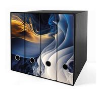 Set da 4 raccoglitori ad anelli MURALES ASTRATTO - Faldoni SHAREPRINTING (H31 con 2 anelli)