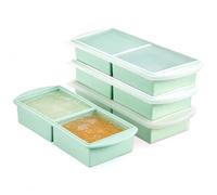 Set da 4 Stampi in Silicone per Congelare Zuppe con Coperchi
