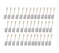 Set da 40 pezzi 6x8x14mm Spazzole di carbone for trapano elettrico e smerigliatrice angolare Accessori for utensili di ricambio
