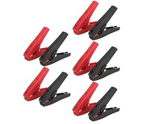Set da 5 morsetti di prova isolati da 30 A, morsetto di prova elettrico ad alta precisione con forte di serraggio, morsetto per terminale batteria 1000 V/30 A per test