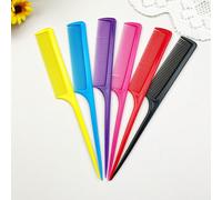 Set da 5 pettini per capelli per bambini, pettini per dividere la riga dei capelli, pettini per acconciature, per pettinare e raccogliere i capelli, trecce ABS