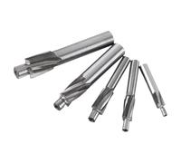 Set Da 5 Pezzi Di Frese A Svasare M3, M4, M5, M6, M8 In Acciaio Rapido | Punte da foratura a svasare, frese per scanalature