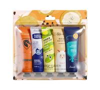 Set da 5 pezzi per la cura delle mani da donna, ingredienti naturali arricchiti per mani secche, nutriente, lenitivo, idratante, blister da viaggio