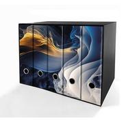 Set da 5 raccoglitori ad anelli MURALES ASTRATTO - Faldoni SHAREPRINTING (H34 con 2 anelli)