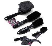 Muc Off Cleaning Brush 5 Units Grigio Grey