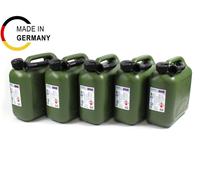 Set Da 5 Taniche Carburante 10L UN Olivgrün Per Diesel Benzina E85
