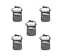Set da 5 tasche per cintura organizer per infermieri, borsa extra per la cura della vita, colore grigio
