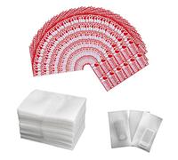 Set da 50 Borse Schaumstoffbeutel Verpackungsmaterial, EPE Pearl con Pellicola Protettiva, Ideali per Finestre e Vetro Decorativo, Sacchetti per imballaggio in schiuma