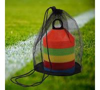 Set da 50 coni per dischi da calcio, per allenamento, attività all'aperto,