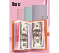 Set da 50 pagine di quaderni che include: libretto di risparmio, libretto di risparmio per sfida, libretto di risparmio in busta sigillata, quaderno a fogli mobili per budget di coppia, portafoglio, b