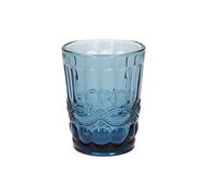 Set da 6 bicchieri in vetro ciclamino azzurro o verde modello Madame da 23cl