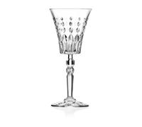 Set Da 6 Calici Da Vino In Cristallo Trasparente Luxion Capacità 26 Cl
