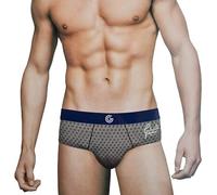 Set da 6 paia di slip uomo GABRIELLA GUCCI in cotone elasticizzato.