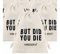 Set da 6 pezzi/12 pezzi - Kit di pronto soccorso per il mal di testa a tema amore, borsa in lino e custodia di pronto soccorso, perfetto per forniture per feste di single 2 pezzi,4 pezzi,12 pezzi,6 pe