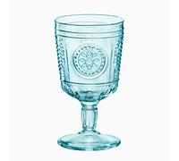 Set da 6 Pezzi calici Vetro Vintage 32cl Bormioli Romantic Blue Candy