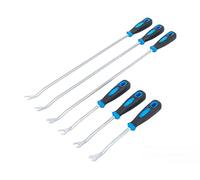 Set da 6 Pezzi Leva Rimozione Trim Clip Tappezzeria Pannelli Auto Staccabottoni Leve Smontaggio auto audio/radio, pannello porta, centro console, cruscotti, finestra, luci del tetto, accessori interni
