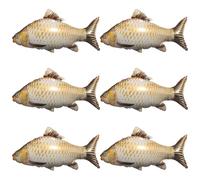 Set da 6 pezzi,Palloncini di pesce,Carpa gonfiabile,Pesce gonfiabile,Animali gonfiabili,Pesce gonfiabile giocattolo,Regali per i pescatori