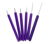 Set da 6 pezzi per quilling con fiore intagliato, penna ad ago, fai da te, diverse dimensioni