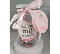 Set da 7 pezzi sicuro per la cura del bambino in barattolo di vetro Beaux Petits® - rosa/ragazza Set regalo per bambini - Set manicure baby shower regalo per la maternità - Set regalo bambina rosa