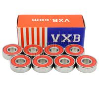 Set Da 8 Cuscinetti Ceramici Per Skateboard Fast Speed