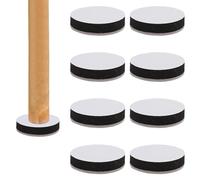 Set da 8 Rialzi per Mobili, Gambe per Mobili Alza Il Letto di 1.65 cm Autoadesive Alzata Riser per Mobili Gambe per Mobili Protegge Pavimento per Letto Divano e Armadi