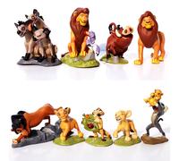 set da 9 pezzi di 4.5-8.5 cm, Il re leone,replica,regalo bambino,natale