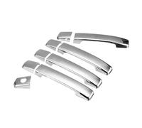 Set Da 9 Pezzi Di Coprimaniglia Esterna In Plastica Cromata Per Nissan Per Navara D40 2005-2015